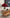 Cote Noire Versailles French Rose Bouquet - Red with Gold Badge - VRB04