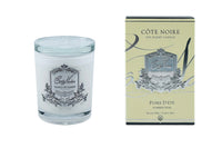 ** CLEARANCE ** Cote Noire 450g Candle - White Vessel with Silver Badge - Summer Pear