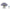 COTE NOIRE HYDRANGEAS IN ROUND VASE - BLUE - SILVER BADGE - GMH05