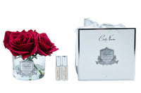 Côte Noire Perfumed Natural Touch 5 Roses - Clear - Red - GMR64
