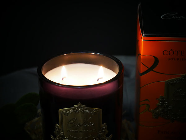 NEW Limited Edition Candle - Chocolate Croissant 450g Candle with Crystal Glass lid