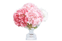 ** DISCONTINUED ** Provence Hydrangea Bouquet - Medium Mixed Pink & Gold