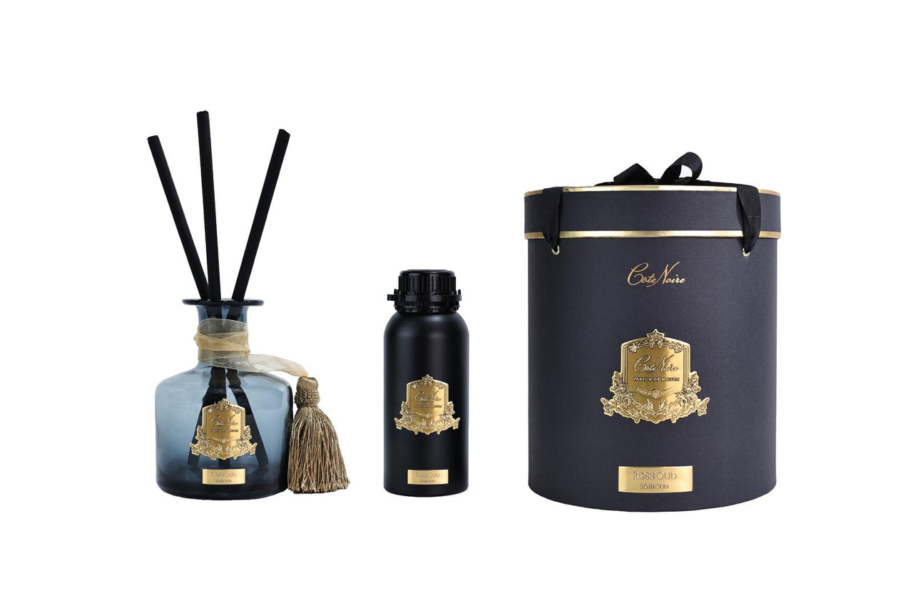 NEW - Cote Noire Petit Chateau Diffuser- Rose Oud - PCG57