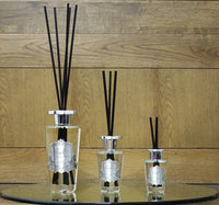 ** CLEARANCE ** Côte Noire 150ml Diffuser - Silver Badge - Persian Lime & Tangerine - GMDS15022