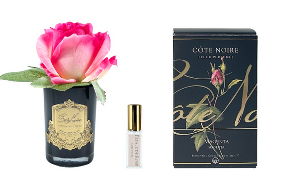 CÔTE NOIRE PERFUMED NATURAL TOUCH ROSE BUD - BLACK - MAGENTA - GMRB47
