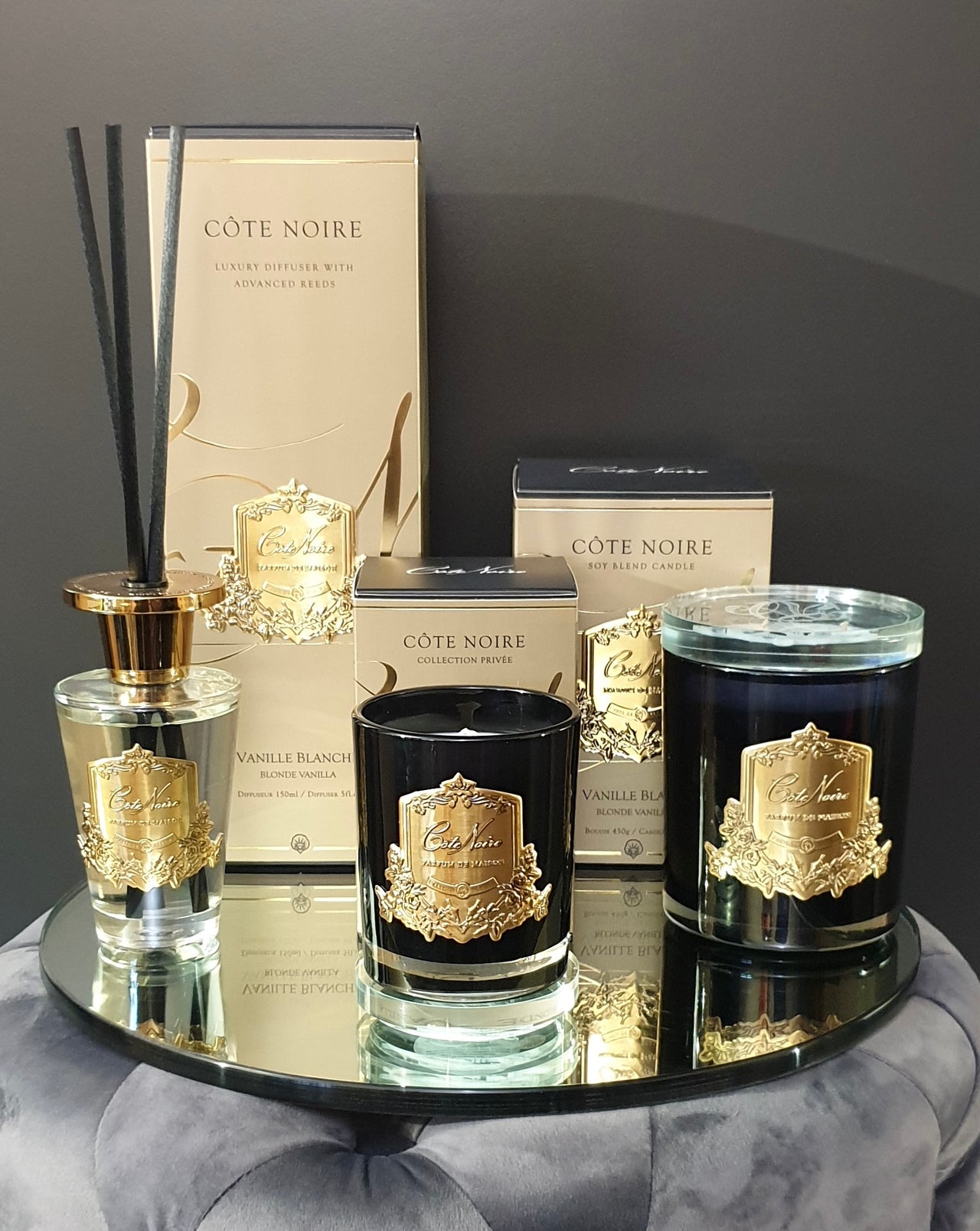 Côte Noire 150ml Diffuser - Gold Badge - Blonde Vanilla - GMDL15003