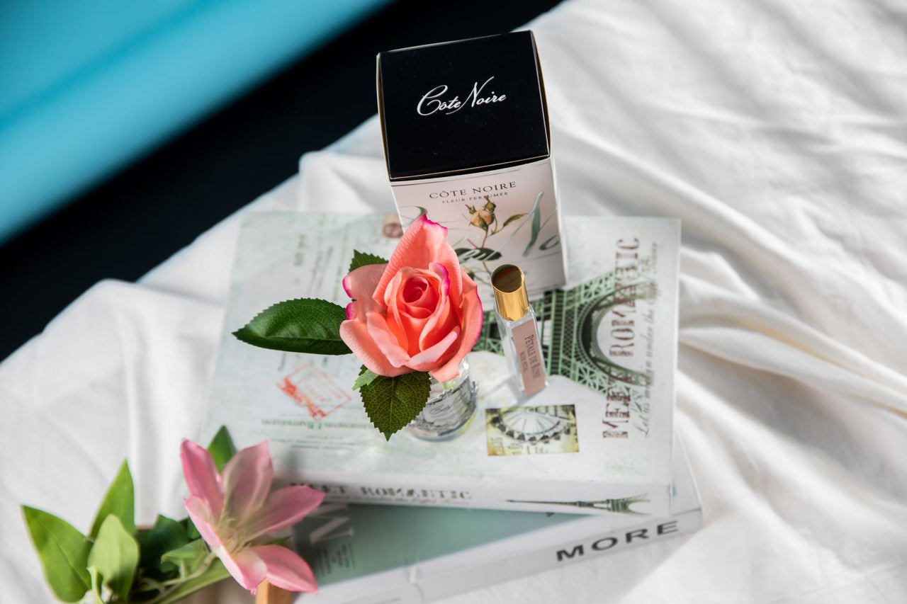Cote Noire Perfumed Natural Touch Rose Bud - Frost - White Peach - GMR45