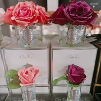 Côte Noire Perfumed Natural Touch 5 Roses - Clear - Red - GMR64