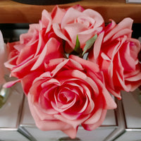 Côte Noire Perfumed Natural Touch 5 Roses - Clear - White Peach - GMR65