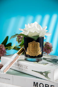 Côte Noire Perfumed Natural Touch Single Rose - Black - White - GMRB01