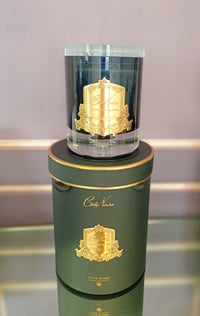 Cote Noire Crystal Glass Lid Triple Wick Grand Candle 2.5 kg - Blonde Vanilla - LCG003