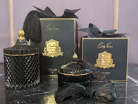 Cote Noire Art Deco Candle - Black & Gold - Queen of the Night - GML45004