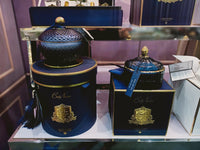 Cote Noire Art Deco Candle - Navy & Gold - Eau de Vie - GML45016