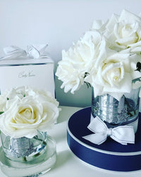 Cote Noire Luxury Grand Bouquet - White - Silver Badge - LTW01