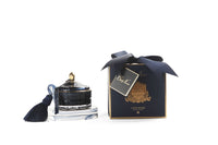 Cote Noire Art Deco Candle - Navy & Gold - Eau de Vie - GML45016
