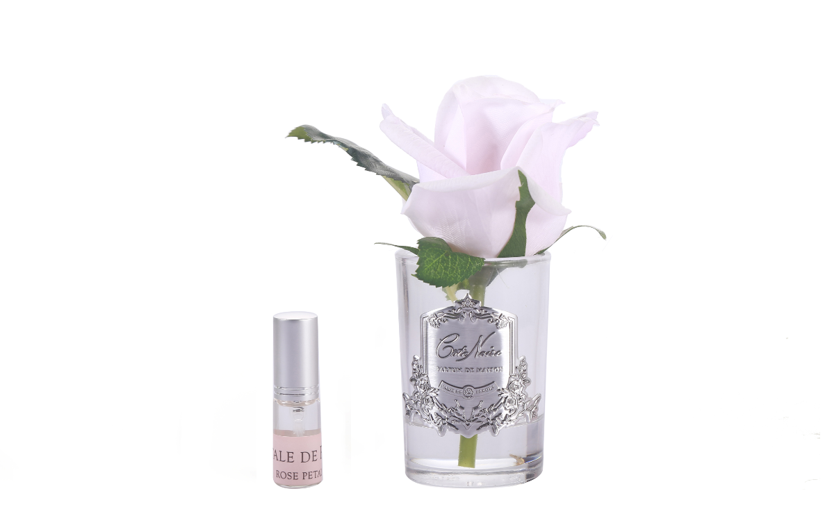 Cote Noire Perfumed Natural Touch Rose Bud - Clear- French pink - GMR46