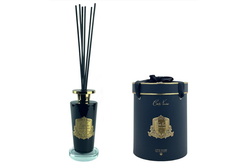 Luxury Grand 500ml Diffuser Set with Crystal Glass Base - Prosecco - Gold - LDG032