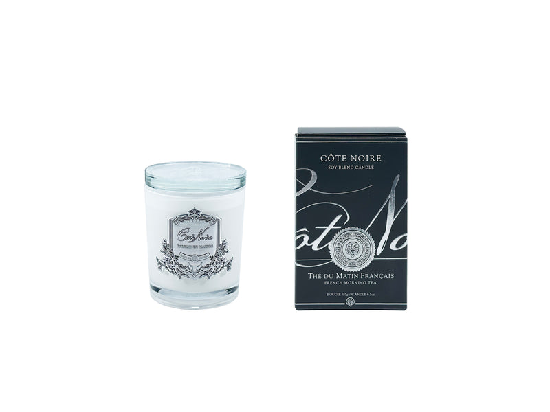 NEW WHITE VESSEL 185g - FRENCH MORNING TEA - SILVER