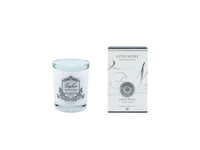 ** CLEARANCE ** Cote Noire 185g Candle - White Vessel with Silver Badge - White Garden - CGS18504