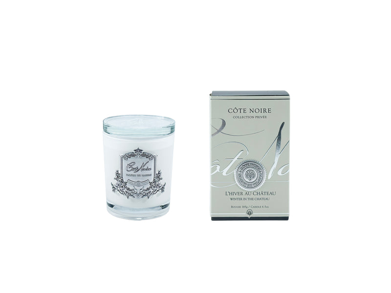 NEW WHITE VESSEL 185g - WINTER IN THE CHATEAU - SILVER