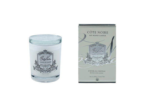 NEW WHITE VESSEL 450g - WINTER IN THE CHATEAU - SILVER