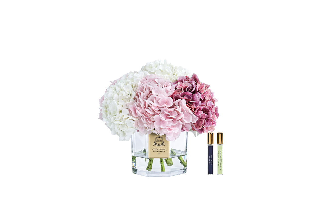 NEW - Cote Noire- Classic Hydrangea Bouquet - Pink - CHB03