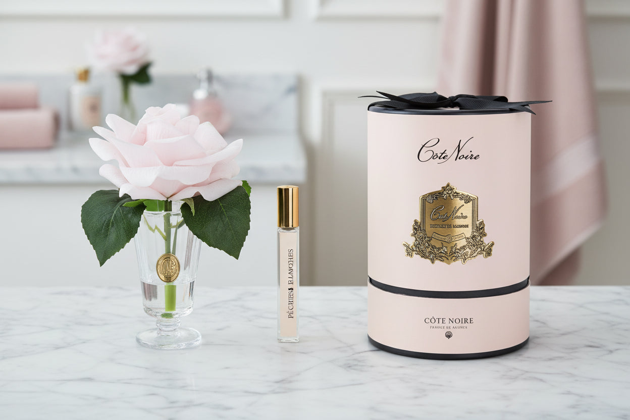 NEW - Cote Noire - Charente Rose in French Pink- Gold/Pink Box - CHR06