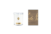 NEW - Cote Noire Soy Candle 450g - White Vessel with Gold Badge - Blonde Vanilla - CWG45003