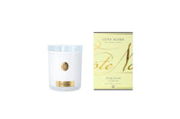 NEW - Cote Noire Soy Candle 450g - White Vessel with Gold Badge -  Summer Pear - CWG45014