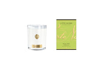 NEW - Cote Noire Soy Candle 450g - White Vessel with Gold Badge - Summer Pear - CWG45014