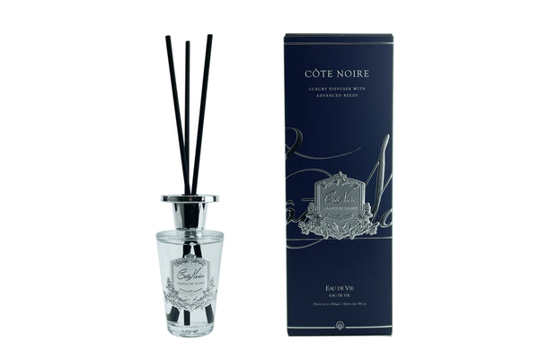 Côte Noire 150ml Diffuser - Silver Badge - EAU DE VIE - GMDS15005