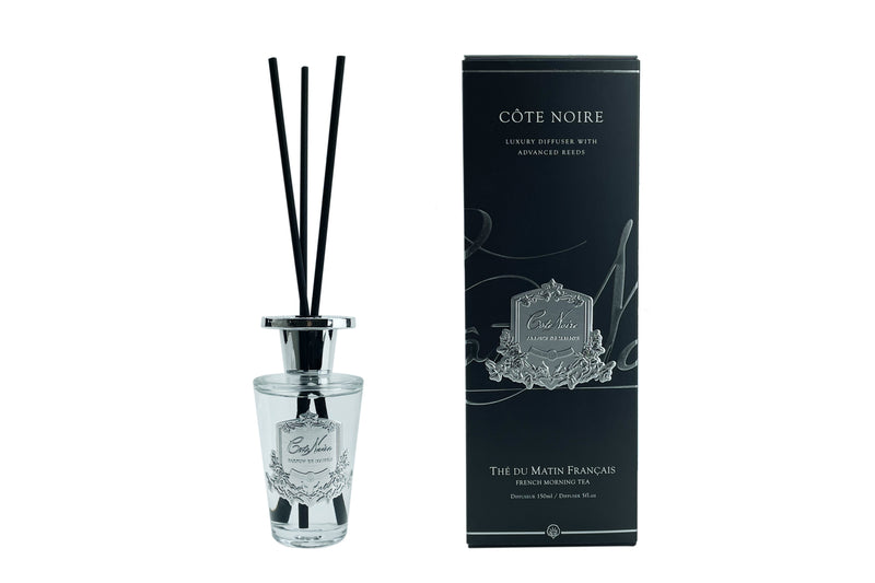 Côte Noire 150ml Diffuser - Silver Badge - French Morning Tea - GMDS15001