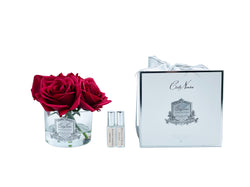 Côte Noire Perfumed Natural Touch 5 Roses - Clear - Carmine Red  - GMR64
