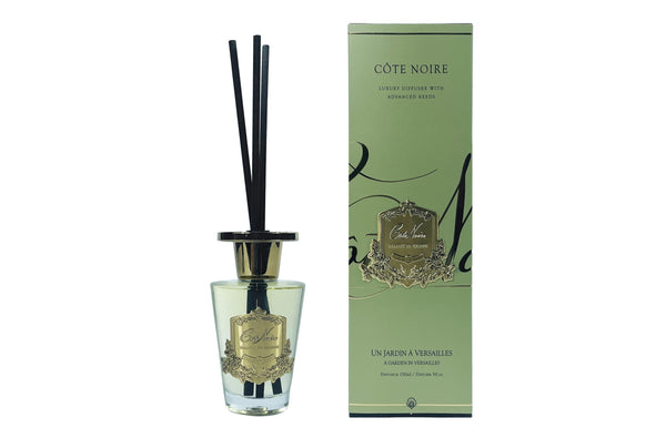 ** NEW FRAGRANCE ** Côte Noire 150ml Diffuser - Gold Badge - A Garden in a Versailles - GMDS15042