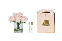 NEW - Cote Noire Herringbone Flower - Rose Buds - Clear - Champagne Pink - HCF15