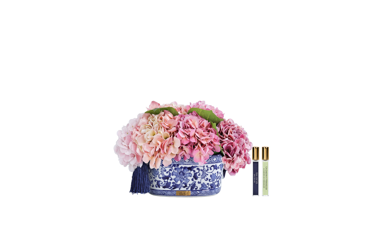 NEW - Cote Noire - Chinoiserie Hydrangea - Pink - CH02