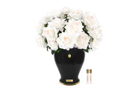 NEW - Cote Noire - Imperial French Roses - White / Black  - IMPFR02