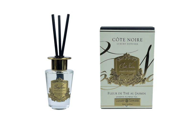 Cote Noire 100ml Diffuser - Gold Badge - Jasmine Flower Tea - GMSD15020