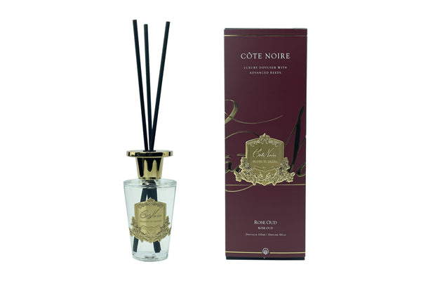 Côte Noire 150ml Diffuser Gold Badge - Rose Oud - GMDL15057