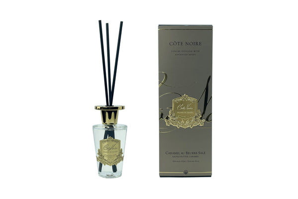 Côte Noire 150ml Diffuser - Gold Badge - Salted Butter Caramel - GMDL15002