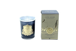 Crystal Glass Lid 185g Soy Blend Candle - Blonde Vanilla - Gold