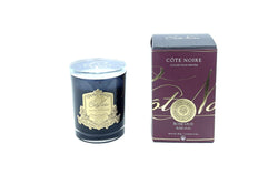 Crystal Glass Lid 185g Soy Blend Candle - Rose Oud - Gold