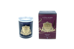 Crystal Glass Lid 450G Soy Blend Candle - Rose Oud - Gold