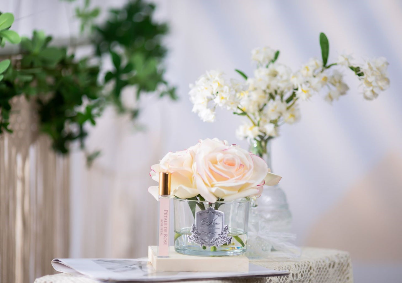 Côte Noire Perfumed Natural Touch 5 Roses - Clear - Pink Blush - GMR62
