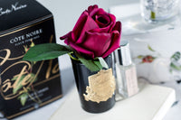 Côte Noire Perfumed Natural Touch Rose Bud - Black - Carmine Red - GMRB44