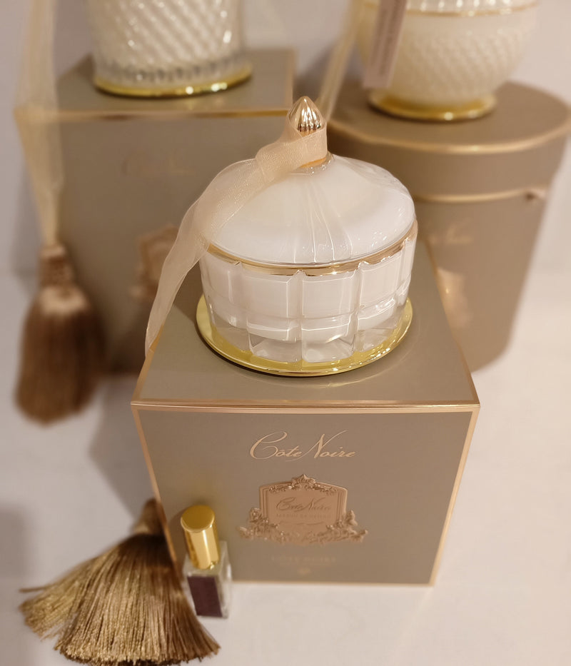 Art Deco Candle - Cream - Blonde Vanilla - GML45015