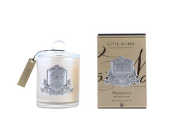 ** BUY 2 GET 1 FREE ** 450g Soy Blend Candle - Prosecco - Silver