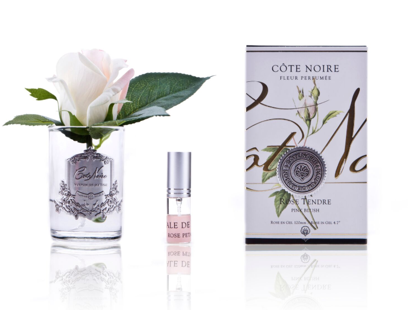 Côte Noire Perfumed Natural Touch Rose Bud - Clear- Pink Blush - GMR42