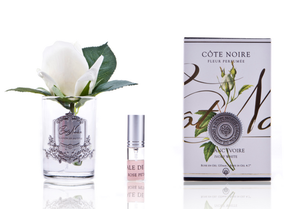 Côte Noire Perfumed Natural Touch Rose Bud - Frost - Ivory White - GMR41